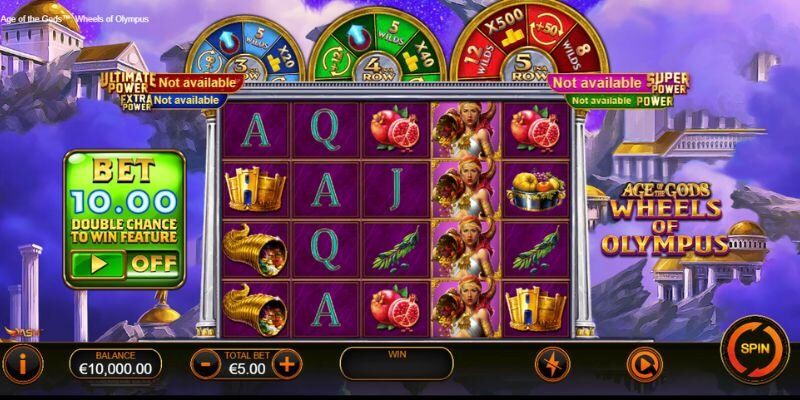 Age of the Gods sở hữu hệ thống jackpot lũy tiến đa cấp